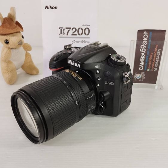 รุ่นนิยม Nikon D7200 Lens 18-140mm.VR ชัตเตอร์ 5,627 ครั้ง