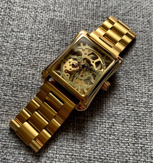 Automatic Skeleton Luxury Watch รูปที่ 4