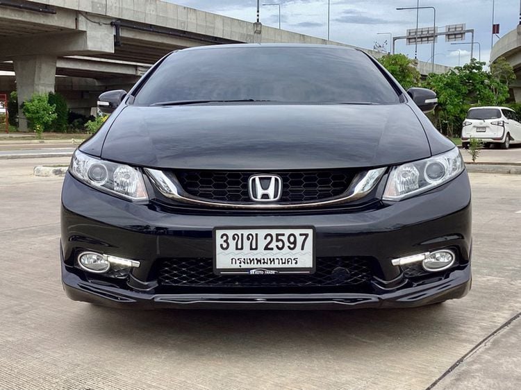 Honda Civic 2014 1.8 Modulo Sedan เบนซิน เกียร์อัตโนมัติ ดำ รูปที่ 2