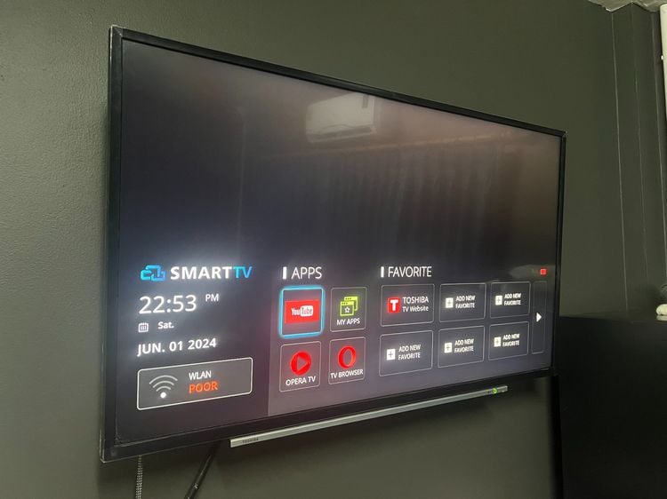 Smart TV ยี่ห้อ TOSHIBA รุ่น 49L5650VT