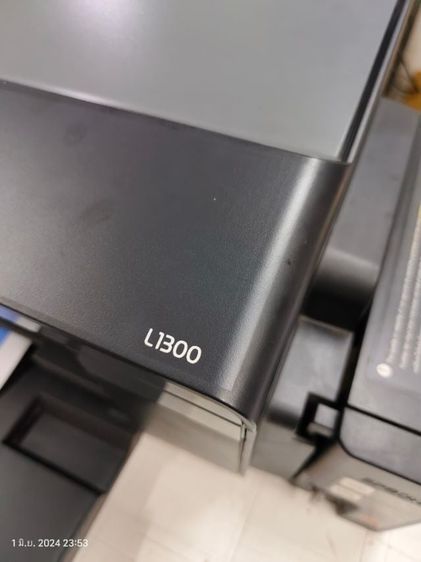 ขายเครื่องพิมพ์ EPSON L1300 พิมพ์ขนาด A3 หมึก pigment ออก 2 สี สำหรับการแก้ไขอาจจะเปลี่ยน dumper ดำและเหลือง ซื้อมาแทบไม่ได้ใช้งาน