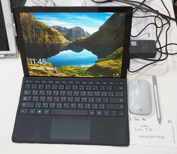 ยี่ห้ออื่นๆ 256 GB แท็บเล็ต Microsoft Surface Pro7 i5 8GB 256 Black