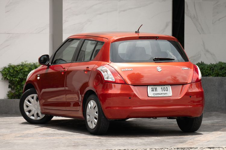 Suzuki Swift 2012 1.25 GL Sedan เบนซิน ไม่ติดแก๊ส เกียร์อัตโนมัติ ส้ม รูปที่ 3