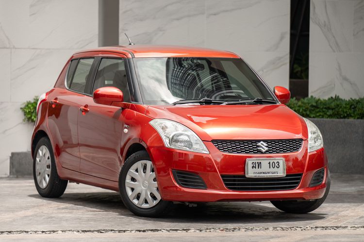 Suzuki Swift 2012 1.25 GL Sedan เบนซิน ไม่ติดแก๊ส เกียร์อัตโนมัติ ส้ม รูปที่ 2