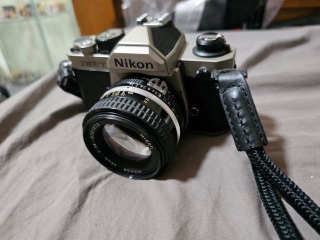 กล้องฟิล์ม Nikon FM2ti กับเลนส์ Nikkor 50mm f1.4