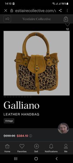 กระเป๋า galliano ของแท้ งานหายาก งานสะสม รูปที่ 15