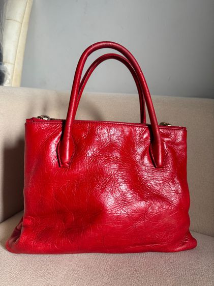 กระเป๋า Miu Miu ของแท้ สีแดงส้ม รูปที่ 4