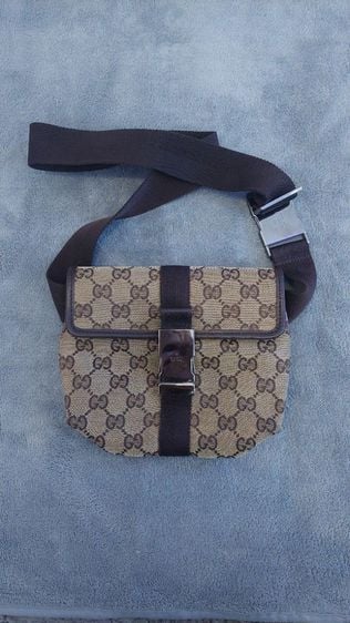 Gucci Brown GG Canvas Belt Bag

