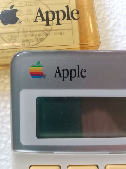 vintage calculator Cannon Apple Logo  รูปที่ 3