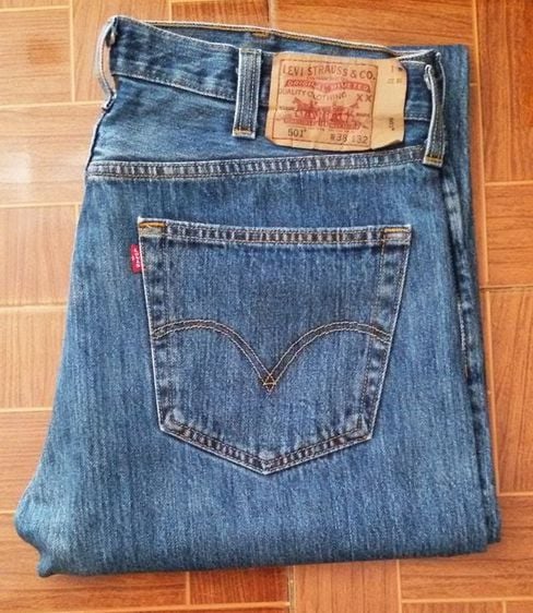 Levi's​ 501 made​ in​ Mexico​แท้​ สวยๆ​ W38xL32