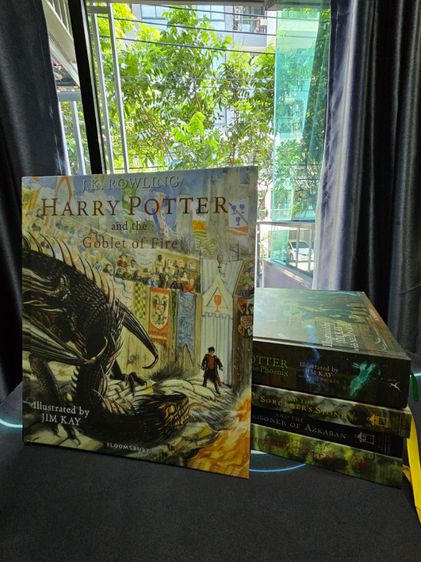 นิยายชุด Harry potter 5เล่มปกแข็ง(ภาษาอังกฤษ) รวมส่ง