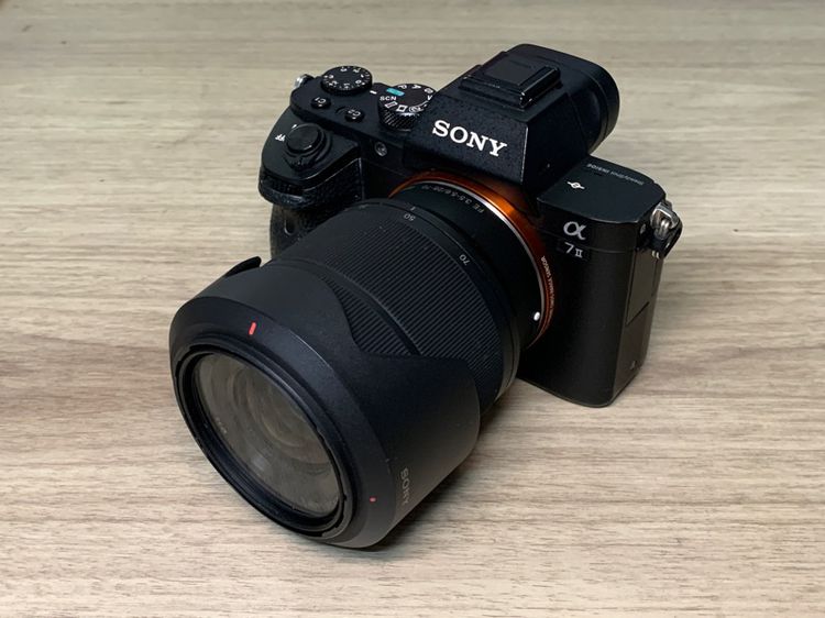 กล้องมิลเลอร์เลส ไม่กันน้ำ Sony A7ii (A7 Mark2) FE 28-70 f3.5-5.6 OSS อุปกรณ์ครบ