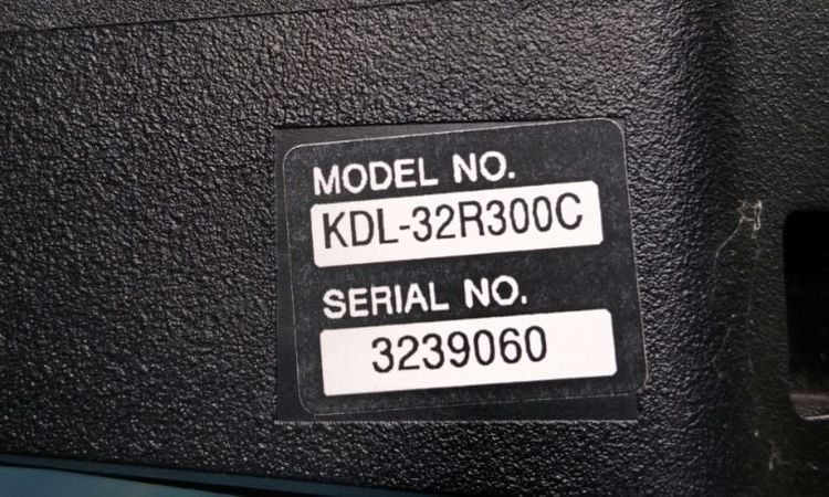 เมนบอร์ด TV Sony Model NO. MDL-32R300C