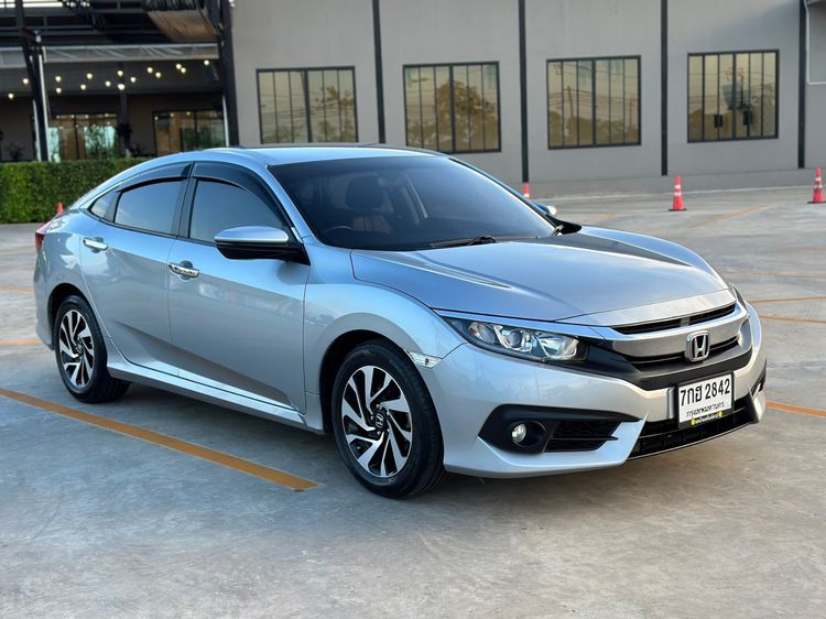 Honda Civic 2018 1.8 EL i-VTEC Sedan เบนซิน ไม่ติดแก๊ส เกียร์อัตโนมัติ บรอนซ์เงิน รูปที่ 2