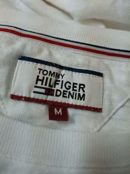 เสื้อทีเชิ้ต อื่นๆ ขาว แขนยาว tommy hilfiger