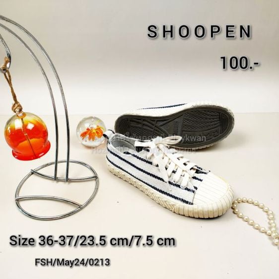 รองเท้า ผ้าใบ shoopen มือสอง