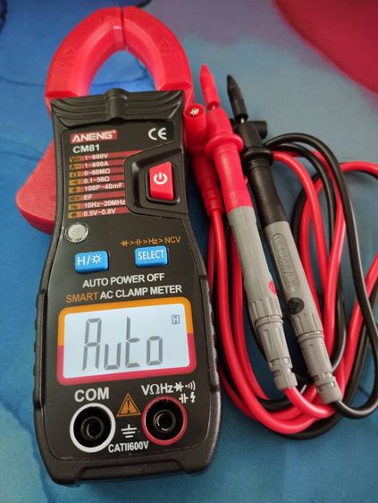 มิเตอร์อัตโนมัติใช้งานง่าย วัดไฟAC DCอัตโนมัติ วัดความจไดโอดคาปาซิเตอร์พัดลมได้ เก็บปลายทาง รูปที่ 8
