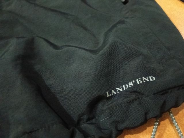 เสื้อเเจ๊คเก็ต ผ้าร่ม กันน้ำ มีฮู้ด Land's End รอบอก 44-46 มือสอง สภาพใหม่ ไม่มีตำหนิ รูปที่ 4