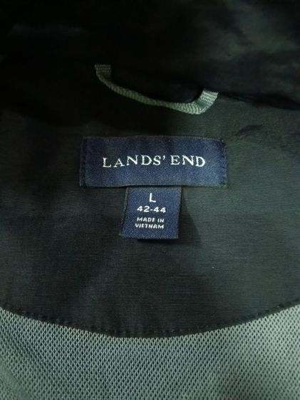 เสื้อเเจ๊คเก็ต ผ้าร่ม กันน้ำ มีฮู้ด Land's End รอบอก 44-46 มือสอง สภาพใหม่ ไม่มีตำหนิ รูปที่ 8