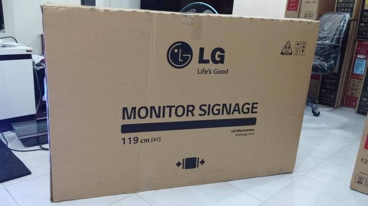 จอภาพ ขาย LG 47นิ้ว 47LV35A IPS Direct Moniter Super Narrow Bezel Video Wall