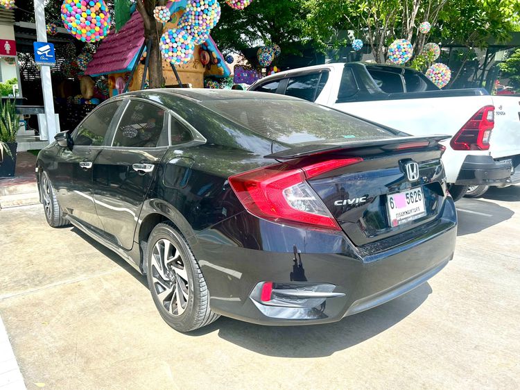 Honda Civic 2017 1.8 EL i-VTEC Sedan เบนซิน ไม่ติดแก๊ส เกียร์อัตโนมัติ ดำ รูปที่ 3