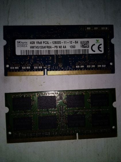 ที่เก็บข้อมูลและเมมโมรี่การ์ด แรม DDR3 Notebook (ความจุ4GB ตัวละ200บาท)