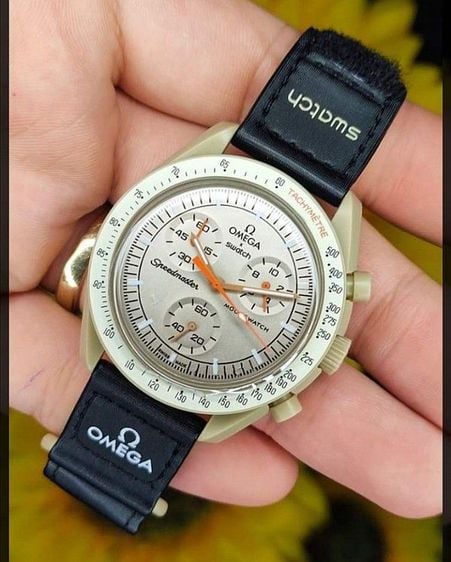 นาฬิกา OMEGA​ x swatch โครโนกราฟ