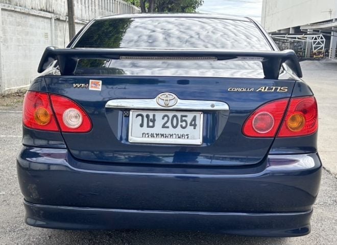Toyota Altis 2002 1.6 G Limited Sedan เบนซิน ไม่ติดแก๊ส เกียร์อัตโนมัติ น้ำเงิน