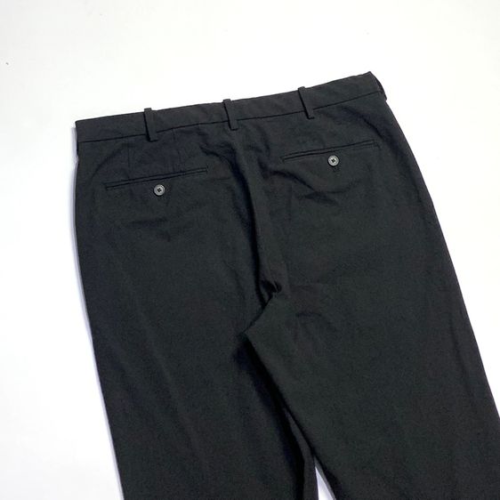 กางเกงขายาวสีดำ Uniqlo เอว 34-35 รูปที่ 4