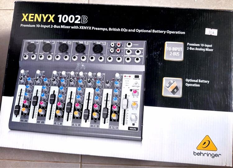 Mixer 5 ชาแนล ยี่ห้อเบอร์ริงเกอร์ XYNYX 