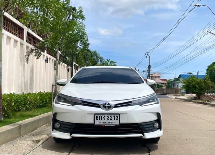 Toyota Altis 2018 1.8 Esport Sedan เบนซิน ไม่ติดแก๊ส เกียร์อัตโนมัติ ขาว รูปที่ 1
