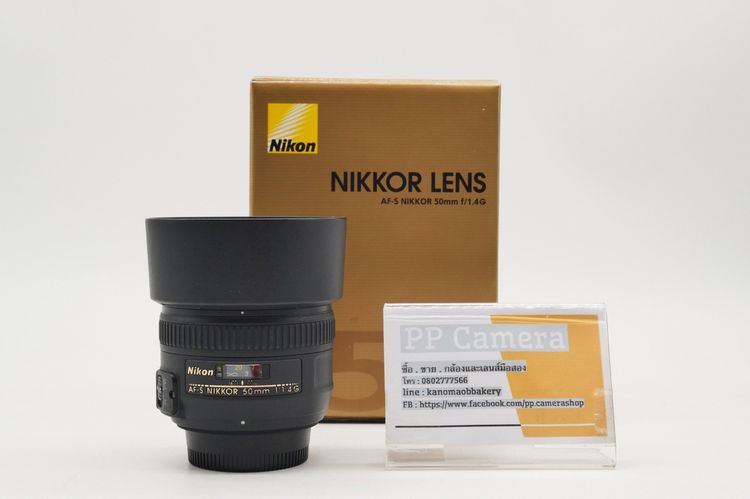 เลนส์ fixed เลนส์ Nikon AF-S NIKKOR 50mm f1.4G ตามสภาพ ราคา 3800