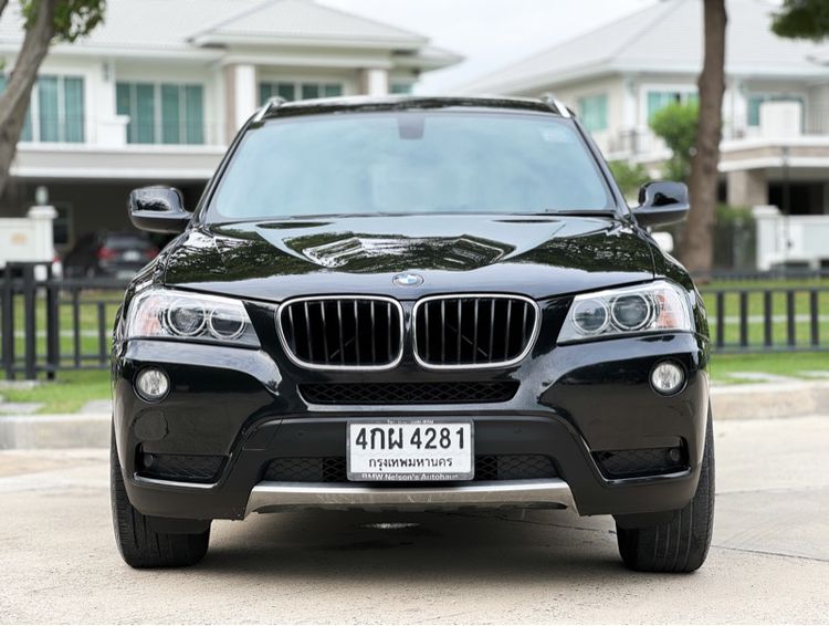 BMW X3 2015 2.0 xDrive20d Highline 4WD Utility-car ดีเซล ไม่ติดแก๊ส เกียร์อัตโนมัติ ดำ รูปที่ 2