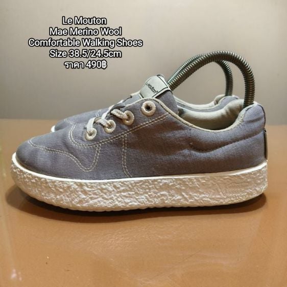 Le MOUTON
Mate Merino Wool Comfortable Walking Shoes
(BS-21-004)
Size.  38.5 ยาว24.5cm
ราคา  490฿

