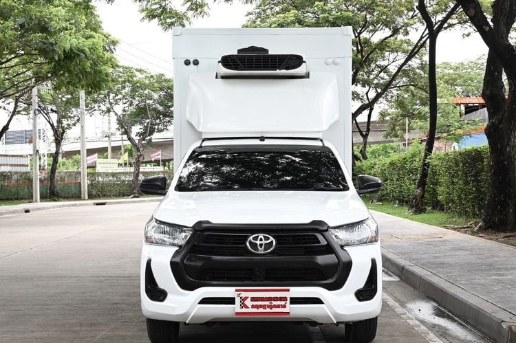 Toyota Hilux Revo 2021 2.4 Entry Pickup ดีเซล เกียร์ธรรมดา ขาว รูปที่ 2
