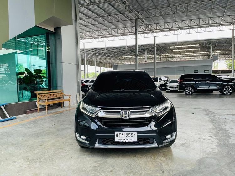 Honda CR-V 2019 2.4 E Utility-car เบนซิน ไม่ติดแก๊ส เกียร์อัตโนมัติ ดำ