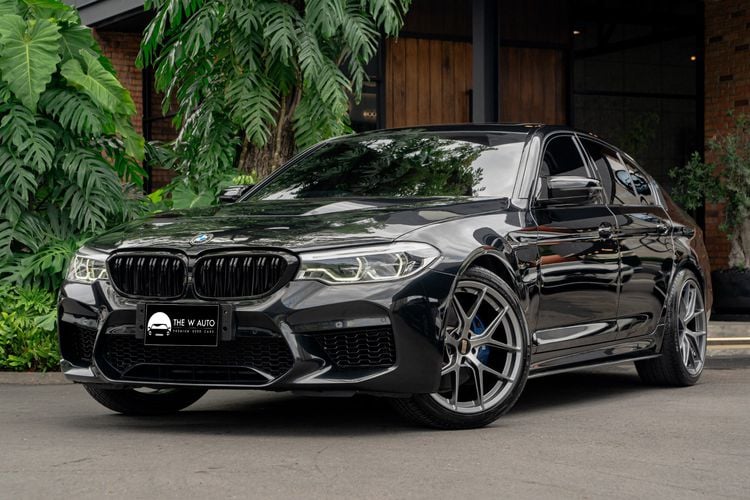 BMW Series 5 2019 520d Sedan ปลั๊กอินไฮบริด (PHEV) ไม่ติดแก๊ส เกียร์อัตโนมัติ ดำ