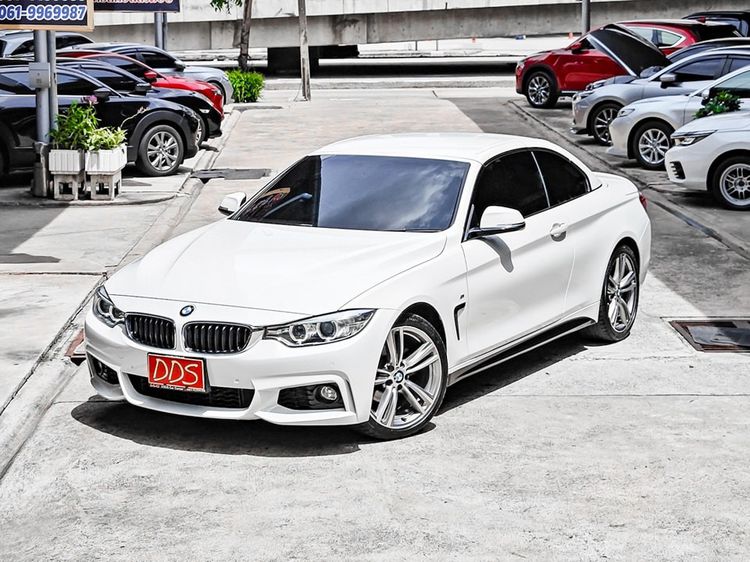 BMW Series 4 2016 420i Sedan เบนซิน เกียร์อัตโนมัติ ขาว รูปที่ 2