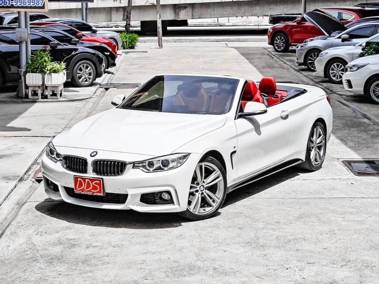 BMW Series 4 2016 420i Sedan เบนซิน เกียร์อัตโนมัติ ขาว รูปที่ 1