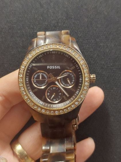 นาฬิกา Fossil es2795
Stella Multifunction Tortoise Resin Watch
หน้าปัด 37 มม.