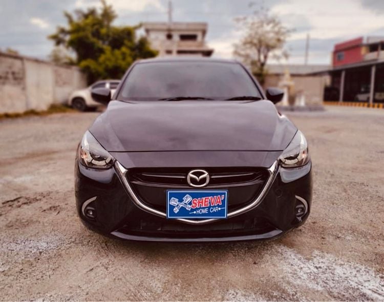 Mazda Mazda 2 2019 1.3 Sports High Plus Sedan เบนซิน ไม่ติดแก๊ส เกียร์อัตโนมัติ ดำ รูปที่ 1