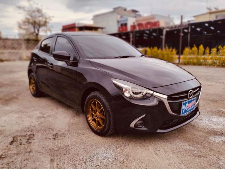 Mazda Mazda 2 2019 1.3 Sports High Plus Sedan เบนซิน ไม่ติดแก๊ส เกียร์อัตโนมัติ ดำ รูปที่ 2