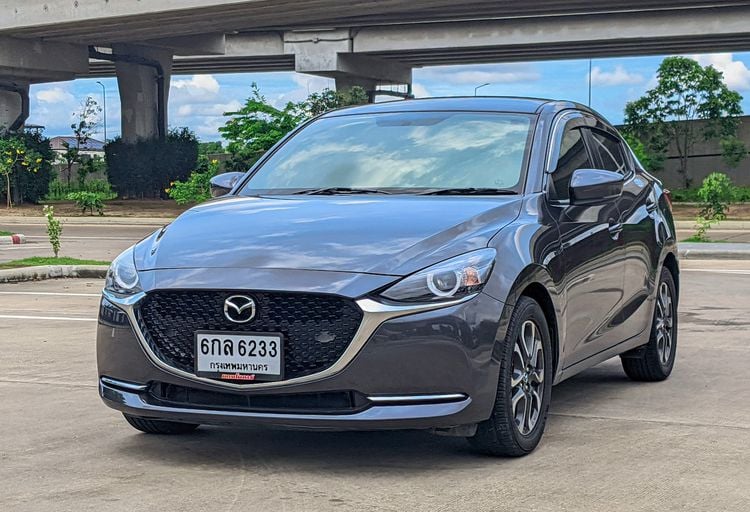 Mazda Mazda 2 2017 1.5 Skyactiv-D Sedan ดีเซล ไม่ติดแก๊ส เกียร์อัตโนมัติ เทา รูปที่ 3