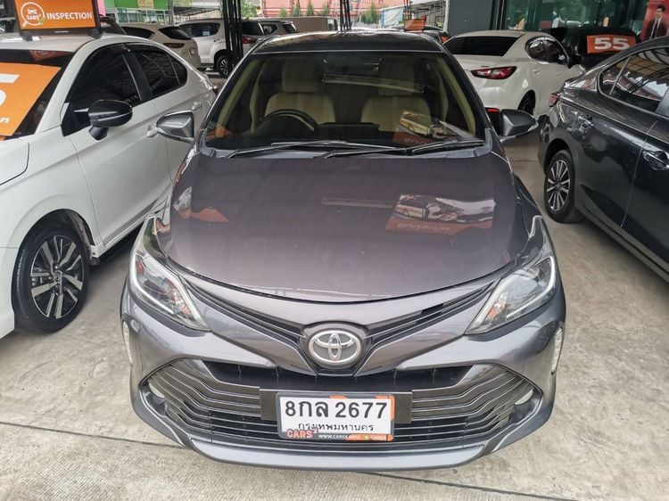 Toyota Vios 2019 1.5 G Sedan เบนซิน ไม่ติดแก๊ส เกียร์อัตโนมัติ เทา รูปที่ 2