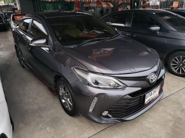 Toyota Vios 2019 1.5 G Sedan เบนซิน ไม่ติดแก๊ส เกียร์อัตโนมัติ เทา รูปที่ 3
