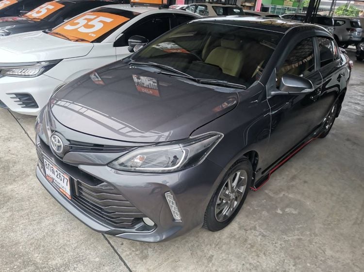 Toyota Vios 2019 1.5 G Sedan เบนซิน ไม่ติดแก๊ส เกียร์อัตโนมัติ เทา