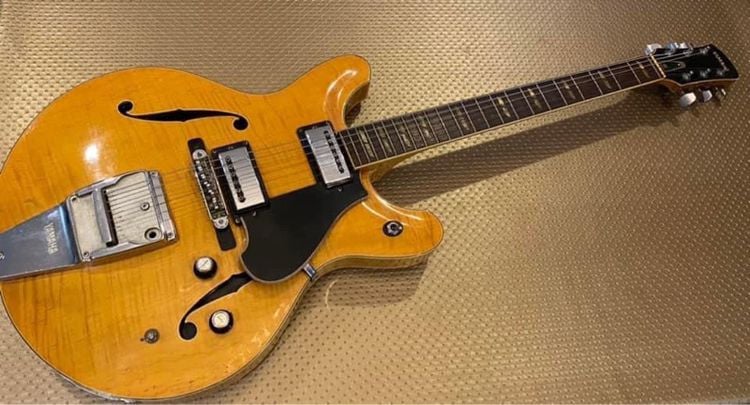 Yamaha SA 50 semi hollow japan 1967 ที่ Guitar Cafe'Thailand