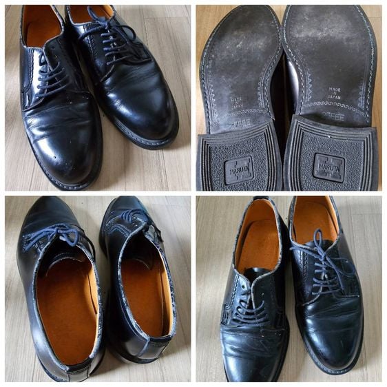 อื่นๆ รองเท้าทางการ UK 7 | EU 40 2/3 | US 7.5 ขาย รองเท้าหนังสีดำจากแบรนด์ Haruta ที่ผลิตในประเทศญี่ปุ่น หนังแท้ ใส่แล้ว หล่อเท่ห์มาก
