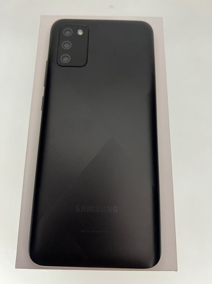 ขาย Samsung A02s สีดำ สภาพสวย จอใหญ่ แบตเยอะ กล้องเทพ สเปกดี แรม4 รอม64 ใช้งานดี ปกติ ทุกอย่าง อุปกรณ์ครบ 