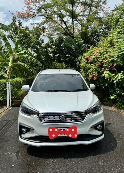 Suzuki Ertiga 2021 1.5 GX Utility-car เบนซิน ไม่ติดแก๊ส เกียร์อัตโนมัติ ขาว